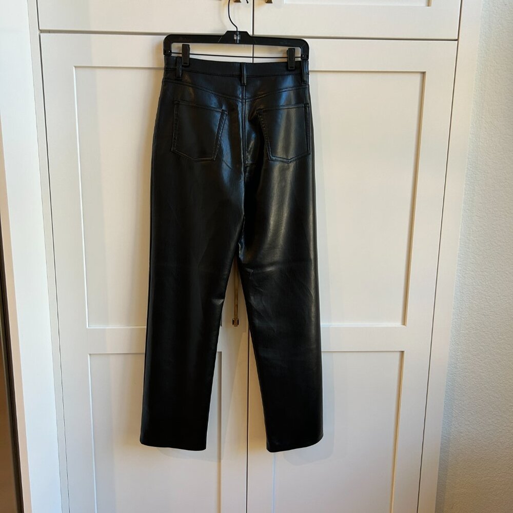 Aritzia Melina Wilfred Faux Leather Pant NWOT - Picture 4 of 10